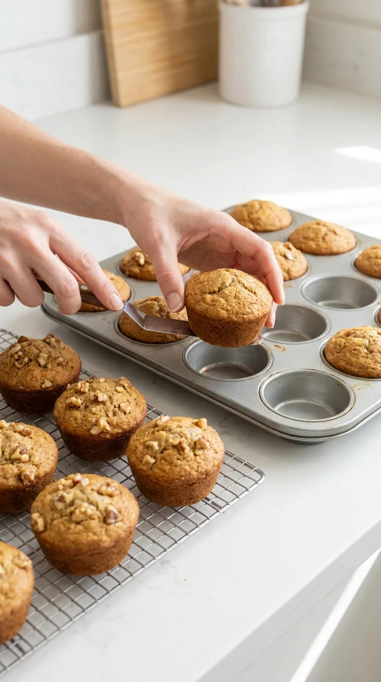 Moist Almond Flour Banana Muffins step 8