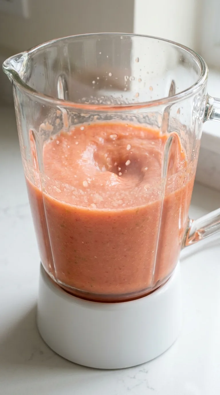 Tomato Cucumber Gazpacho step 5