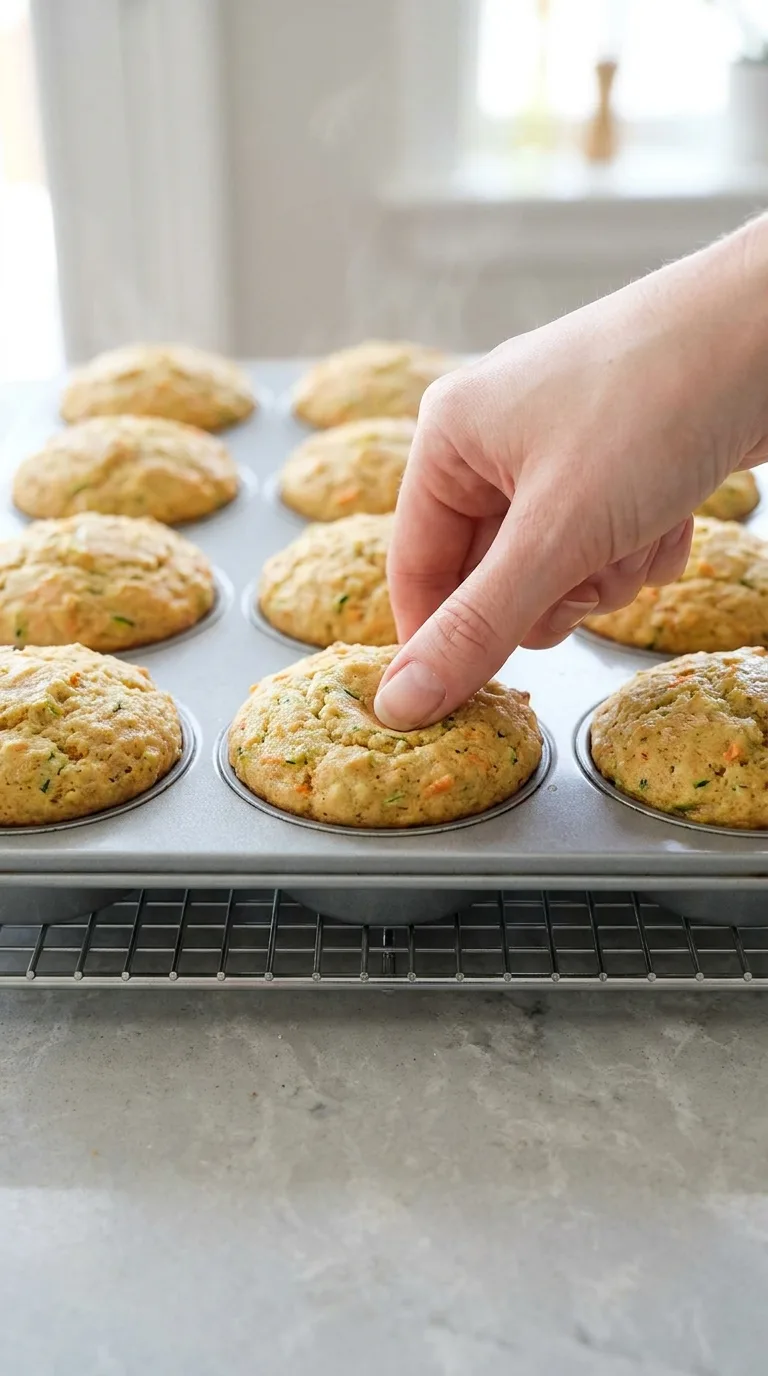 Zucchini Carrot Muffins step 8