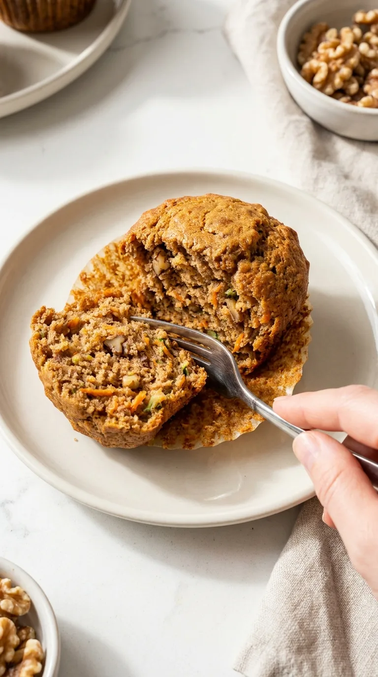 Zucchini Carrot Muffins step Final