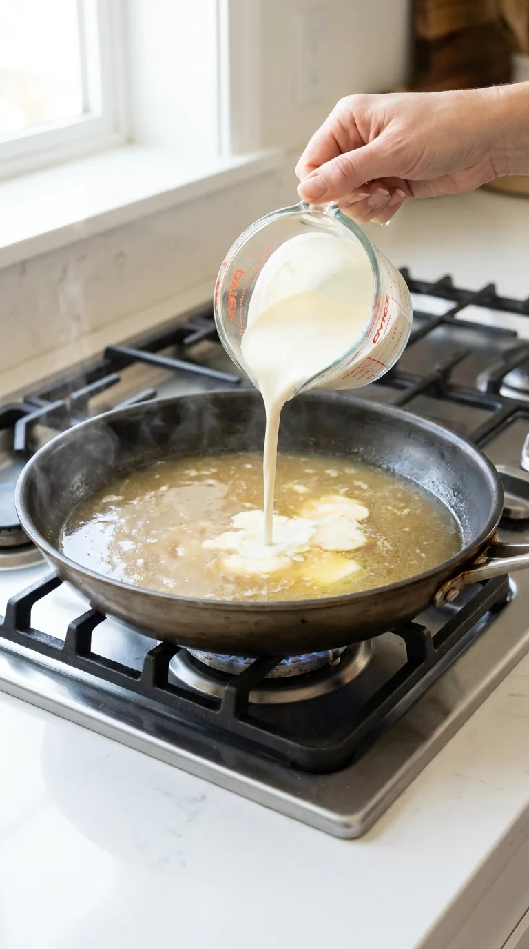 Cajun Chicken Over Creamy Parmesan Linguine step 10