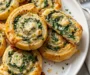 Cheesy Spinach Pinwheels
