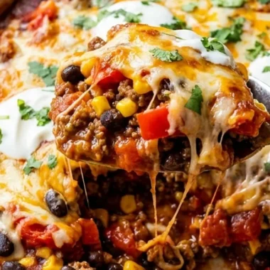 Cheesy Taco Bake Casserole