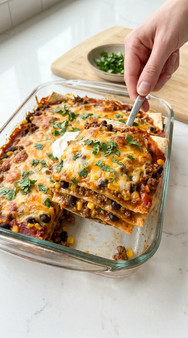 Cheesy Taco Bake Casserole step 14