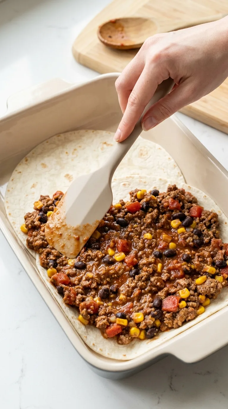 Cheesy Taco Bake Casserole step 9