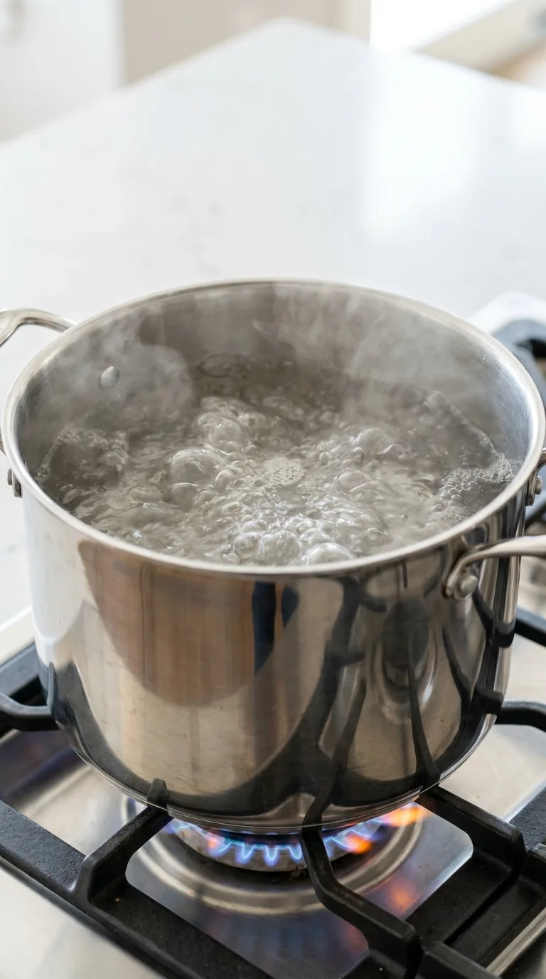 Creamy Caesar Salad Pasta step 1