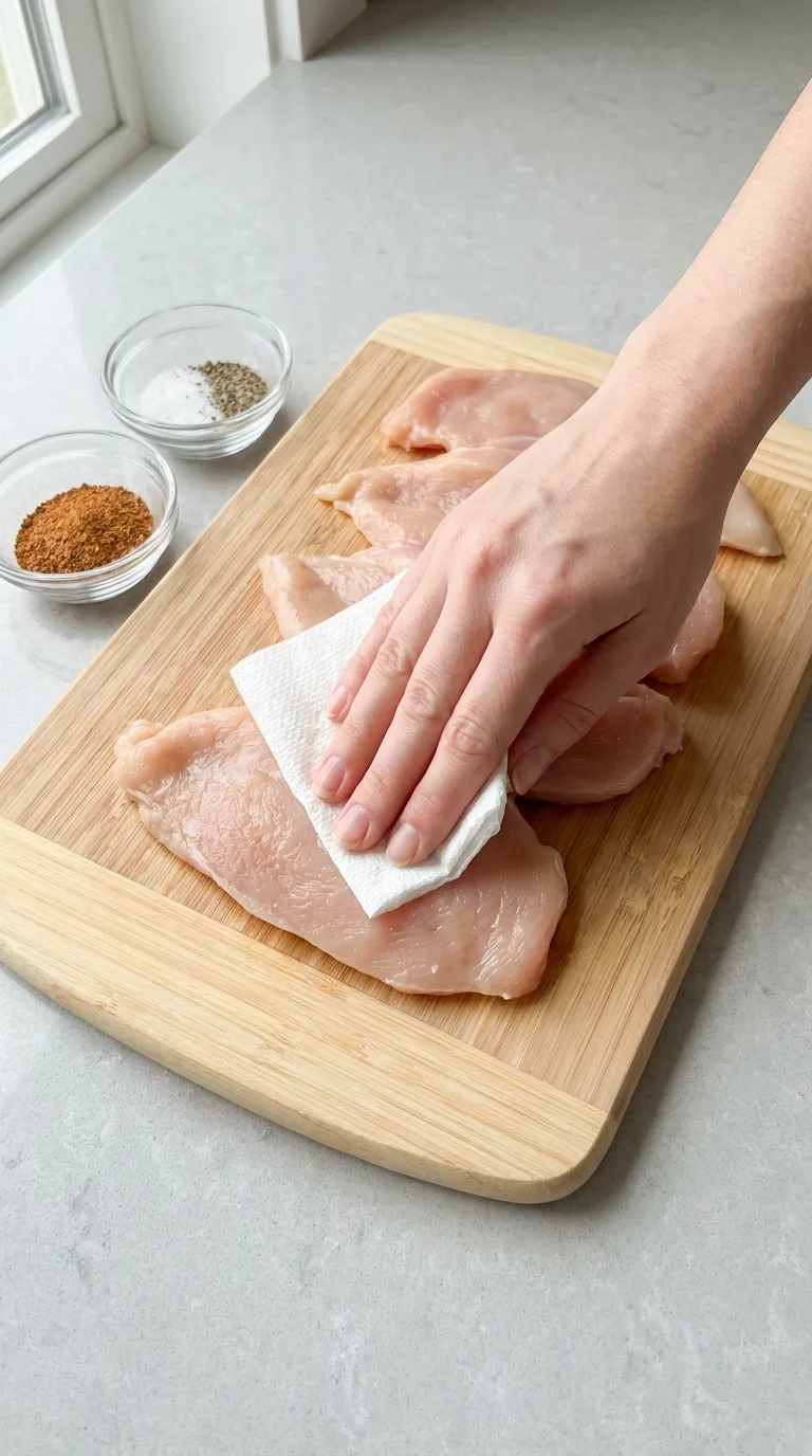 Creamy Cajun Chicken Alfredo step 1