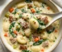 Creamy Sausage Gnocchi Soup