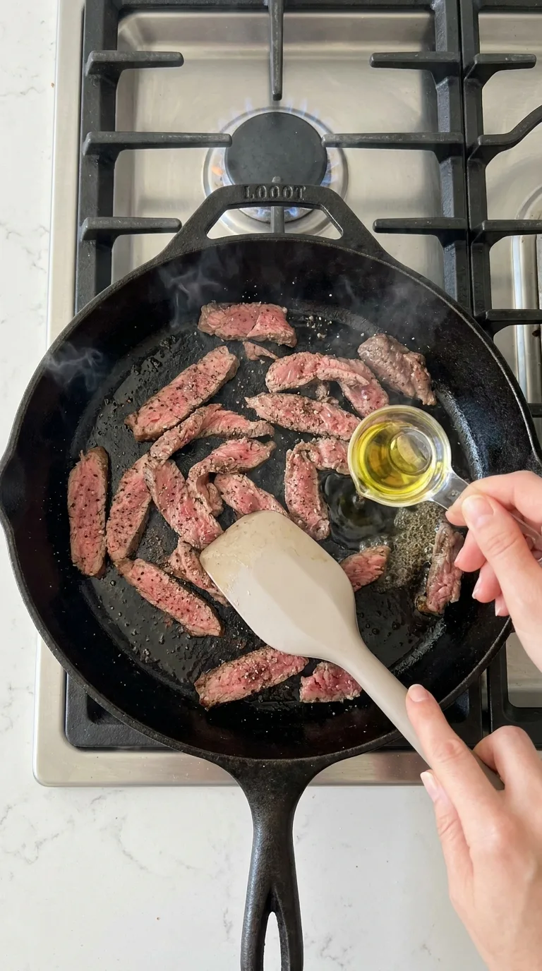 Keto Philly Cheesesteak Roll Ups step 5