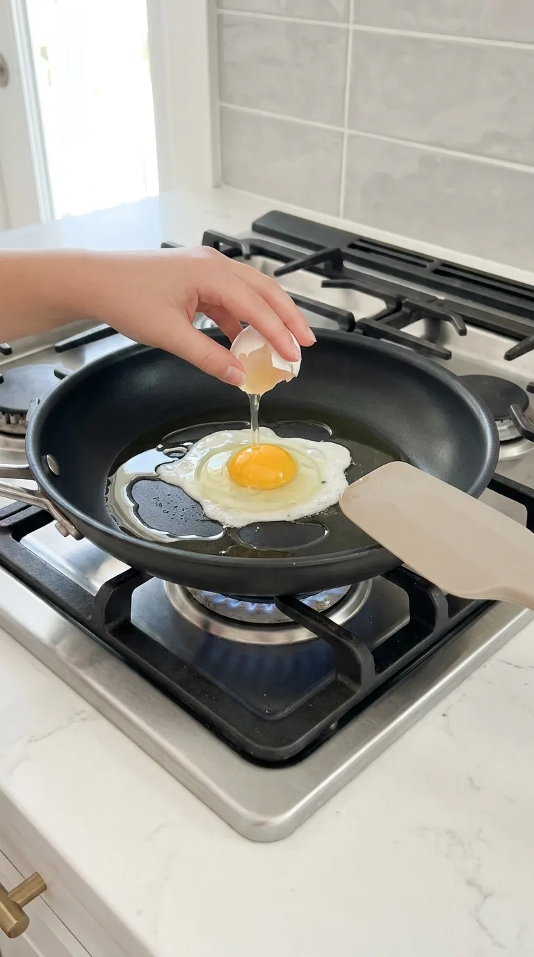 Kimchi Fried Rice with Fried Eggs step 11