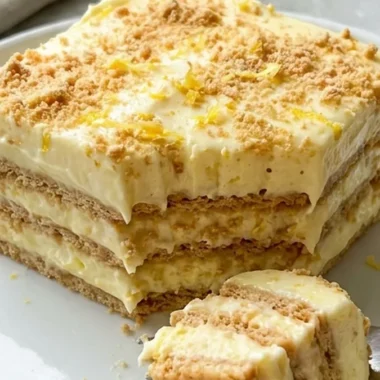 Lemon Icebox Cake