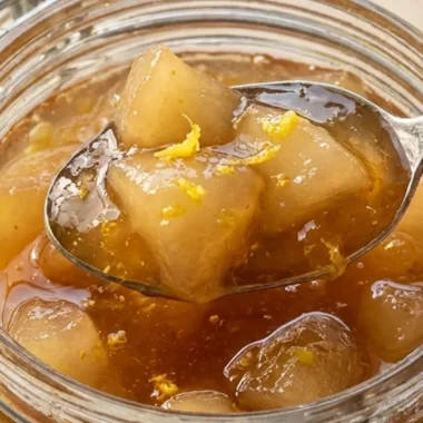 Small-Batch Pear Preserves with Lemon
