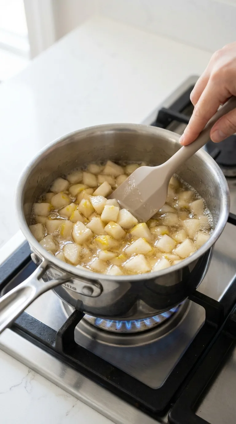 Small-Batch Pear Preserves with Lemon step 4