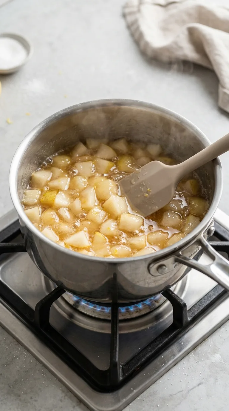 Small-Batch Pear Preserves with Lemon step 5