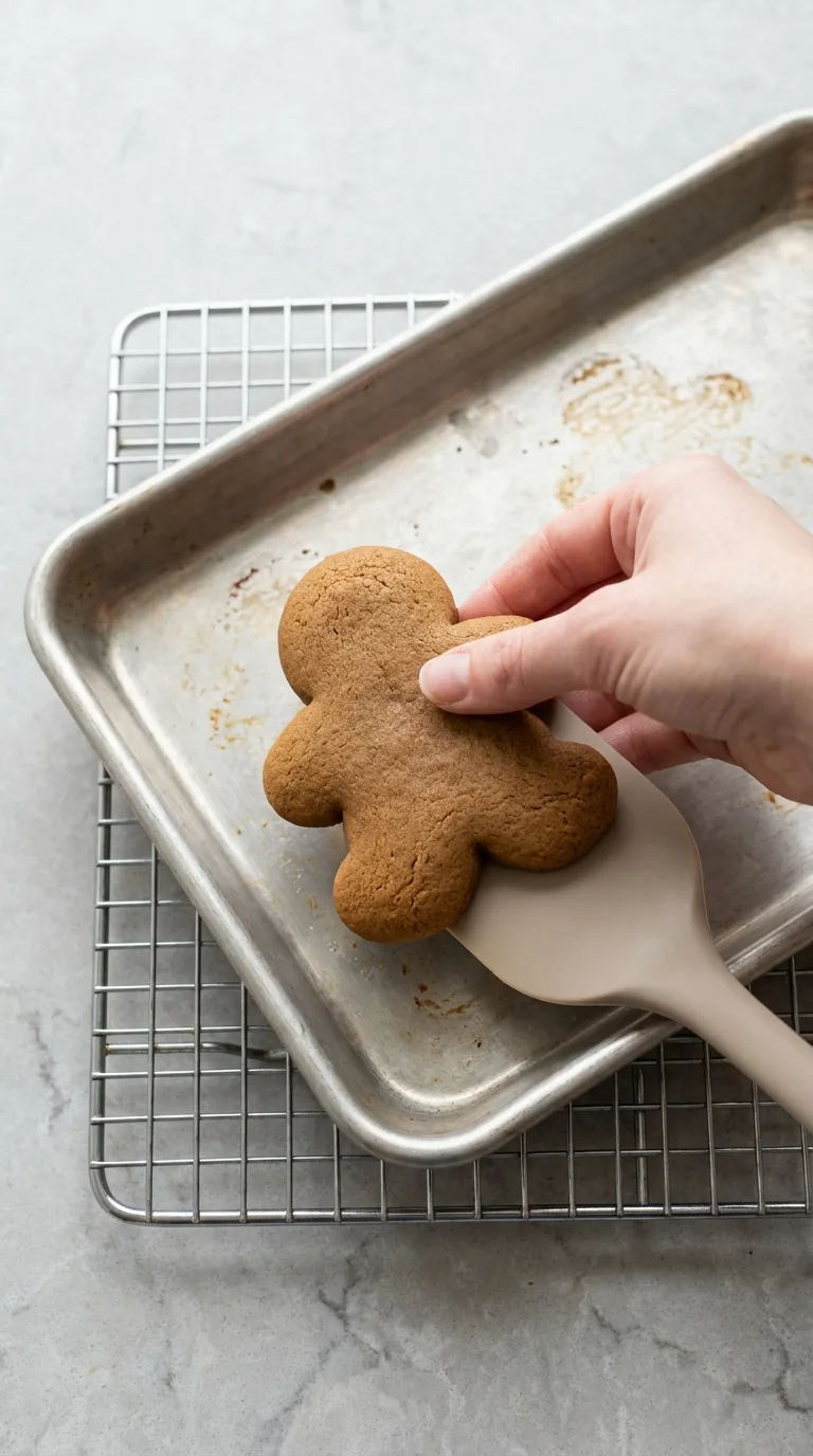 Soft & Chewy Gingerbread Men Cookies - Ingredients Layout