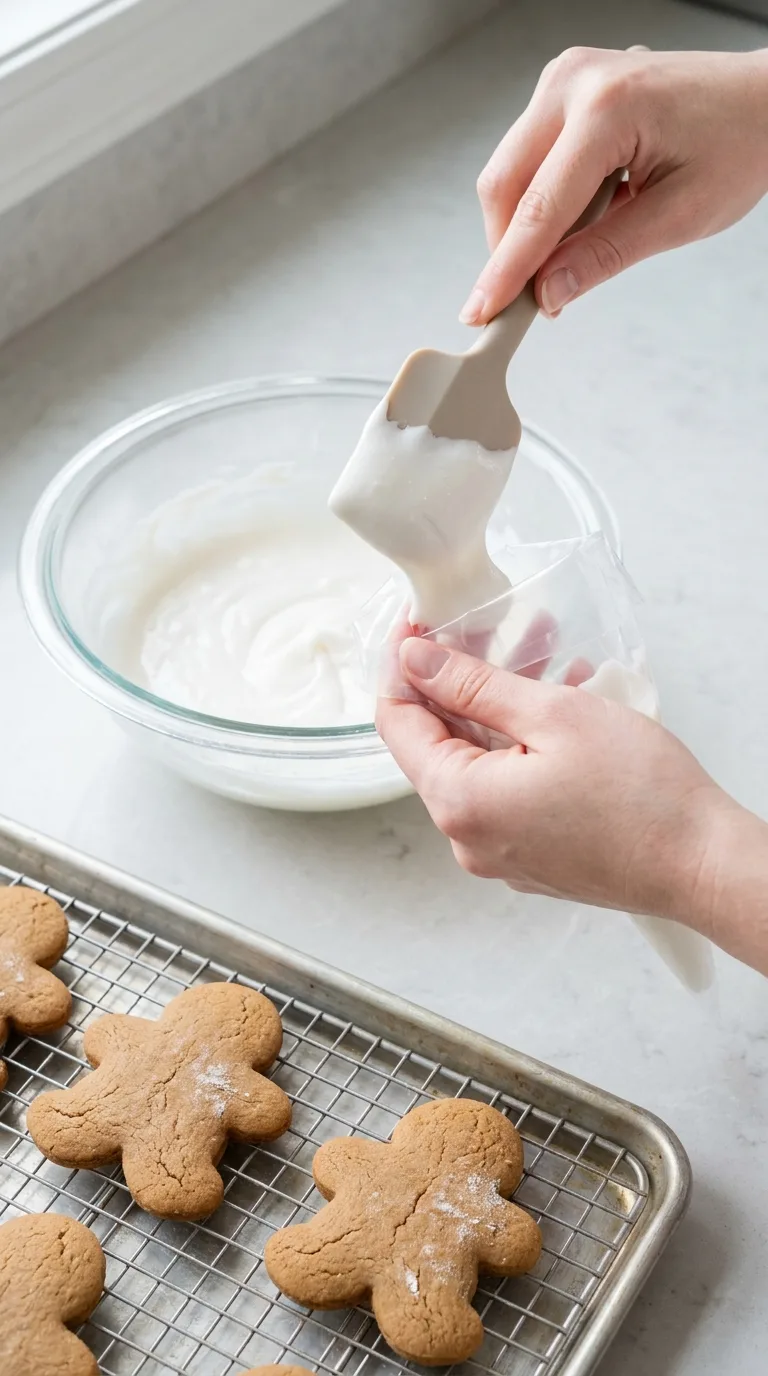 Soft & Chewy Gingerbread Men Cookies - Process Step