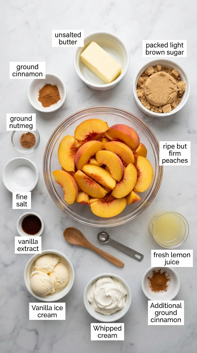 Southern Fried Peaches ingredients
