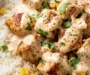 Street Corn Chicken and Rice Bowls