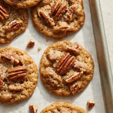 Vanilla Pecan Pralines finished recipe