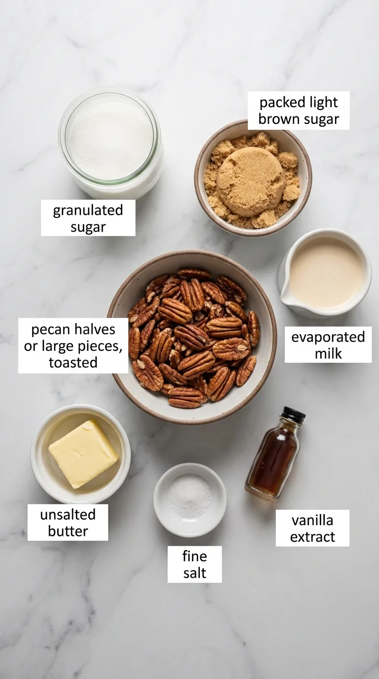 Vanilla Pecan Pralines - Preparation Phase