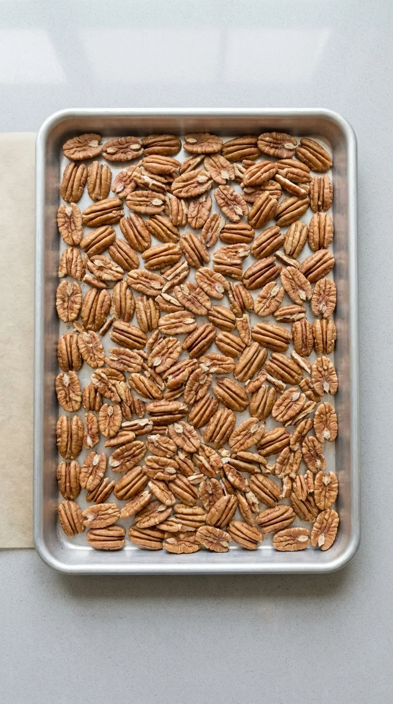 Vanilla Pecan Pralines - Close Up Shot