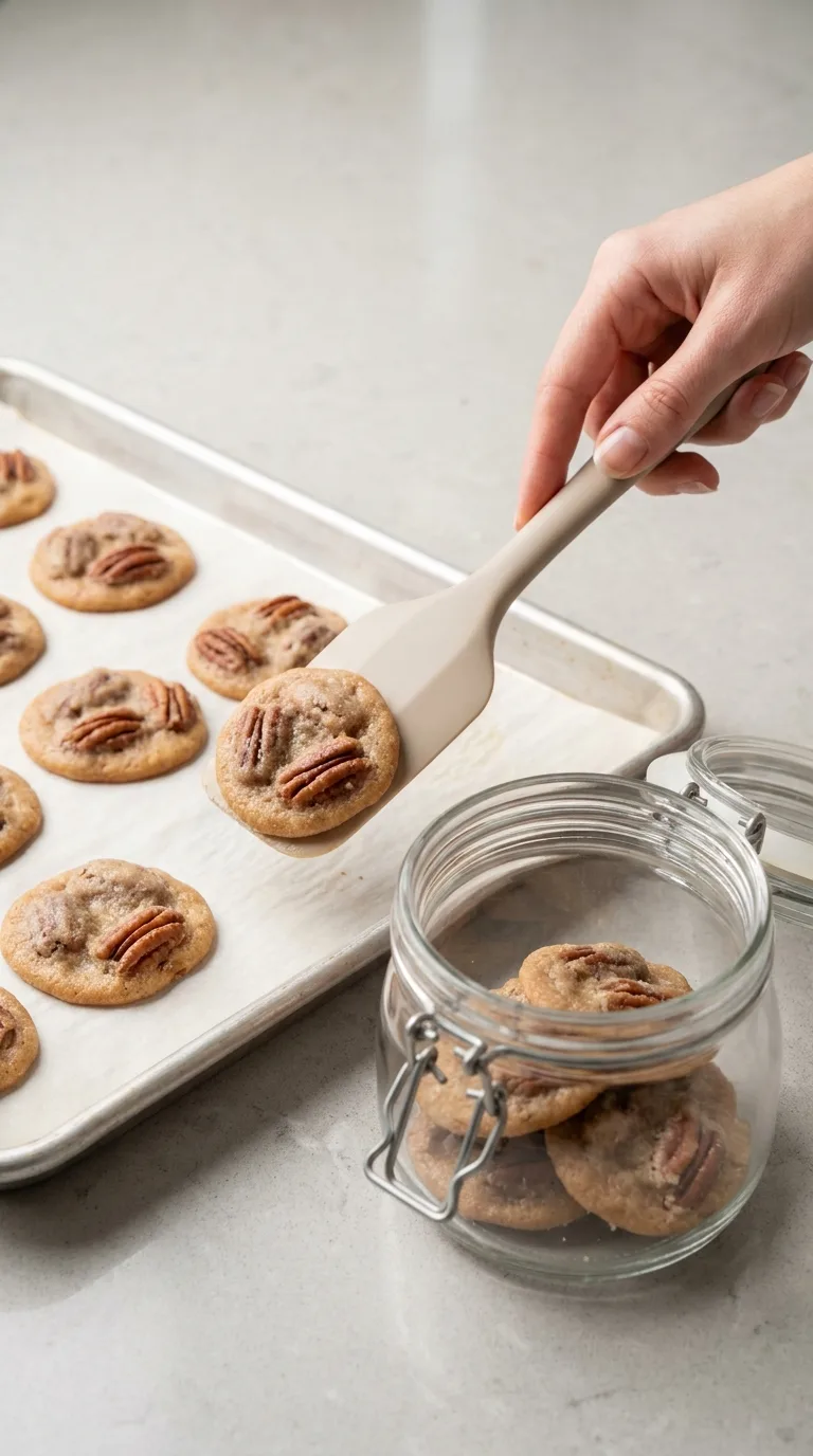 Vanilla Pecan Pralines - Process Step