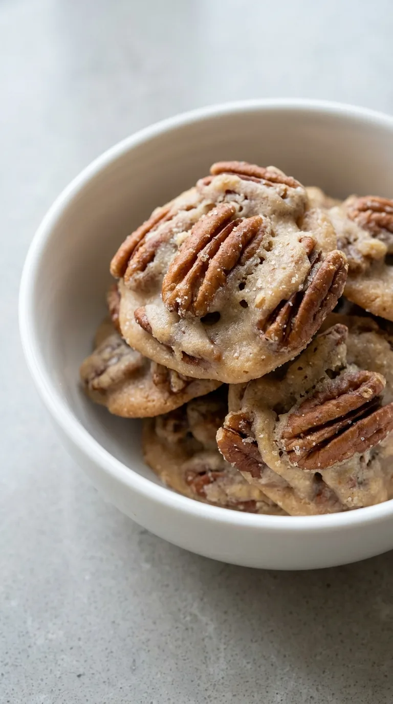 Vanilla Pecan Pralines - Delicious Texture
