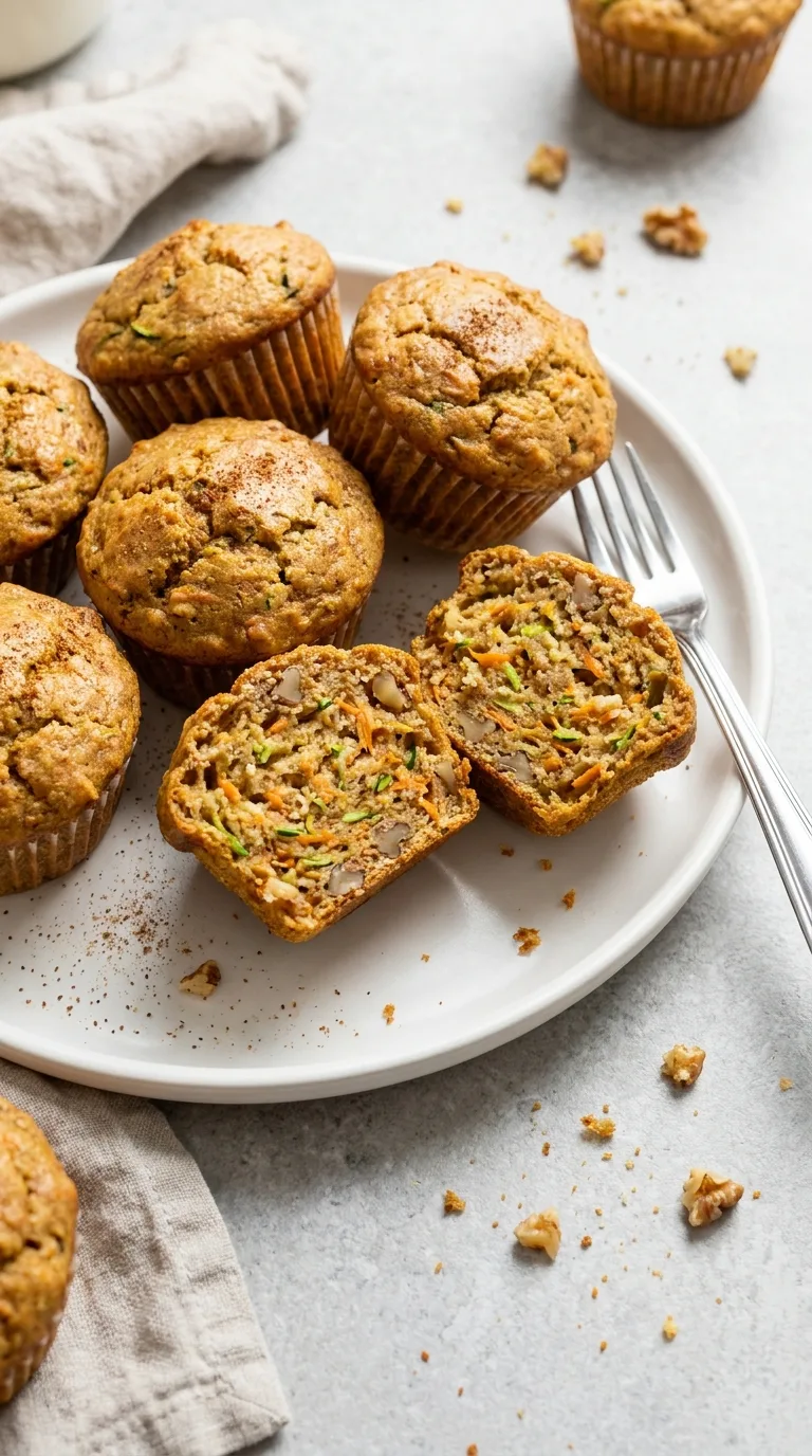 Zucchini Carrot Muffins