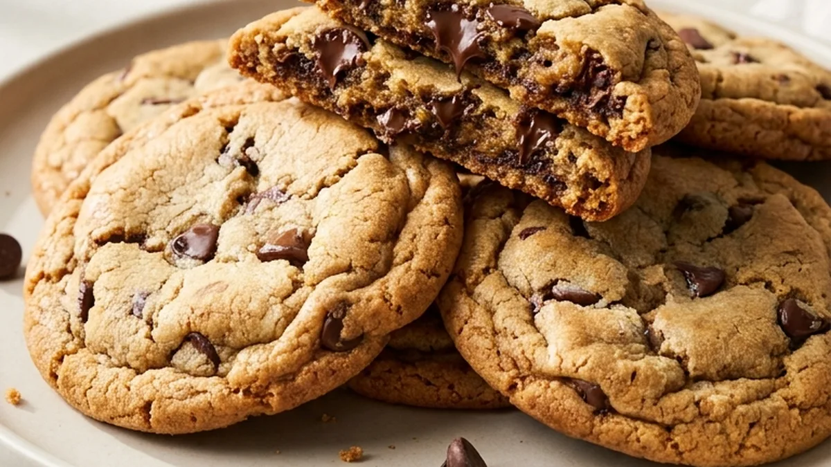 Chocolate Chip Cookies finished recipe