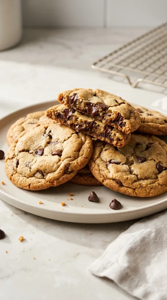 Chocolate Chip Cookies full finished recipe