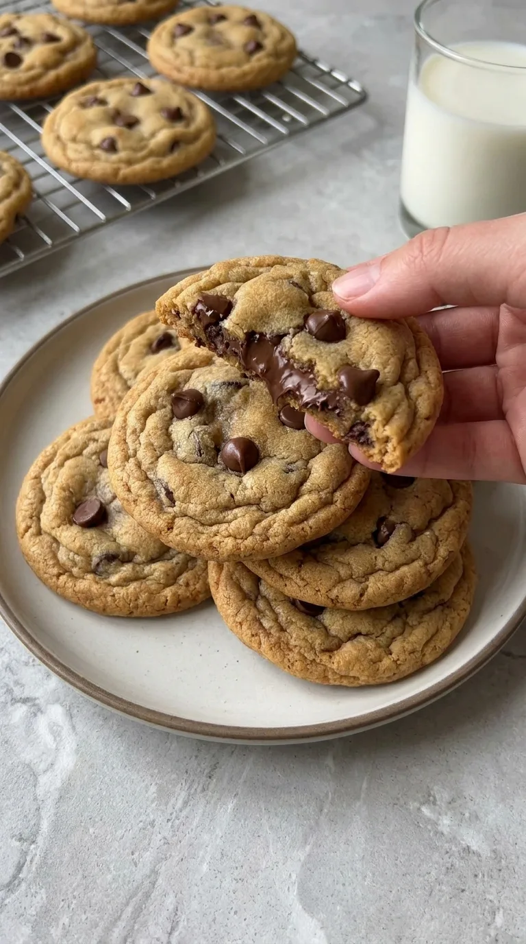 Chocolate Chip Cookies final dish