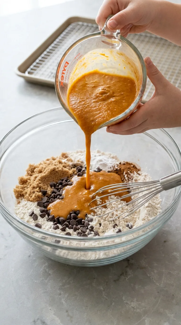 Chocolate Chip Pumpkin Pancakes - Ready to Serve