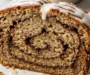 Cinnamon Roll Banana Bread with Cream Cheese Glaze