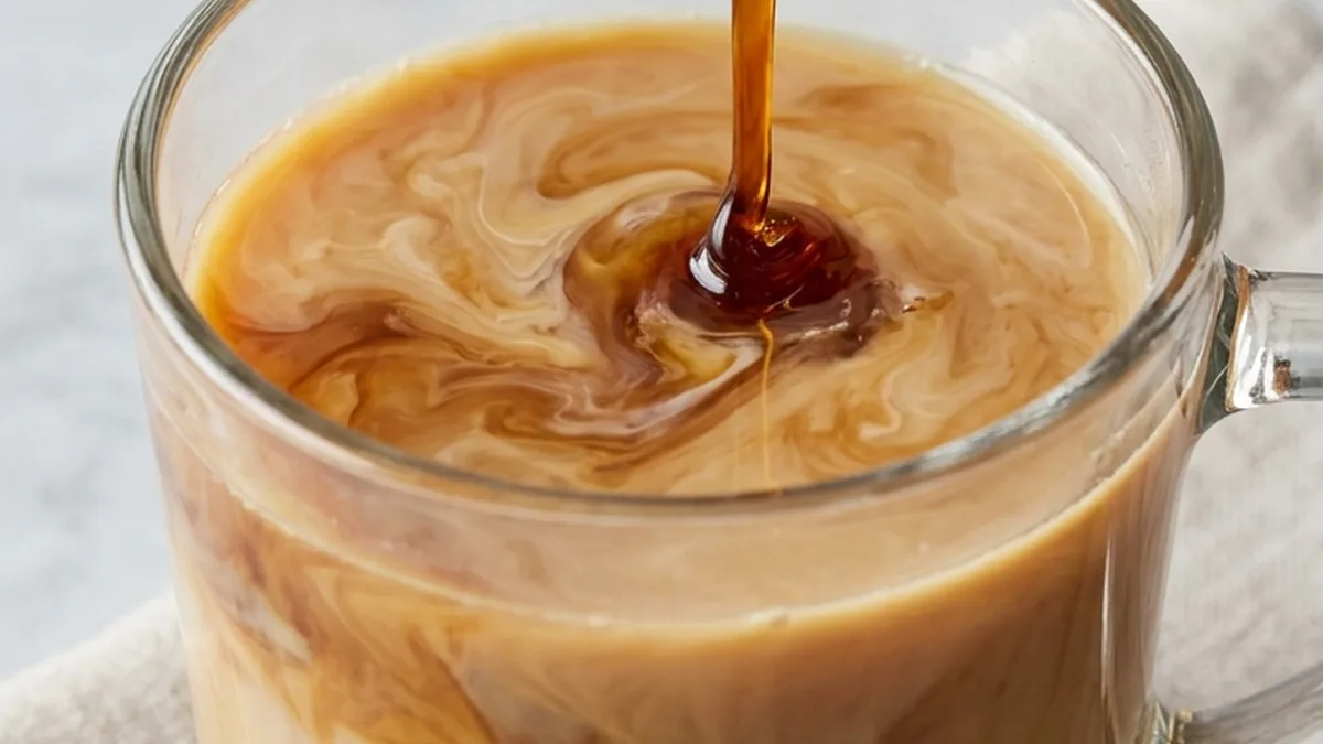 Coffee Syrup finished recipe