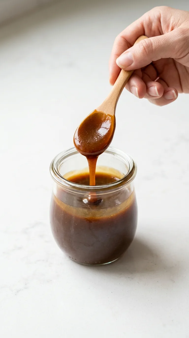 Coffee Syrup final dish