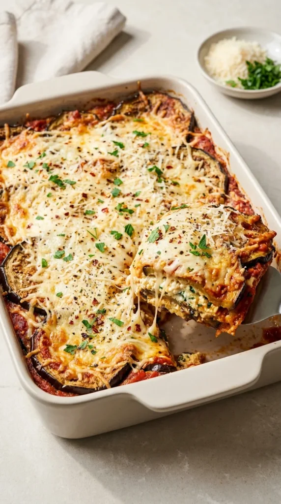Eggplant Lasagna full finished recipe