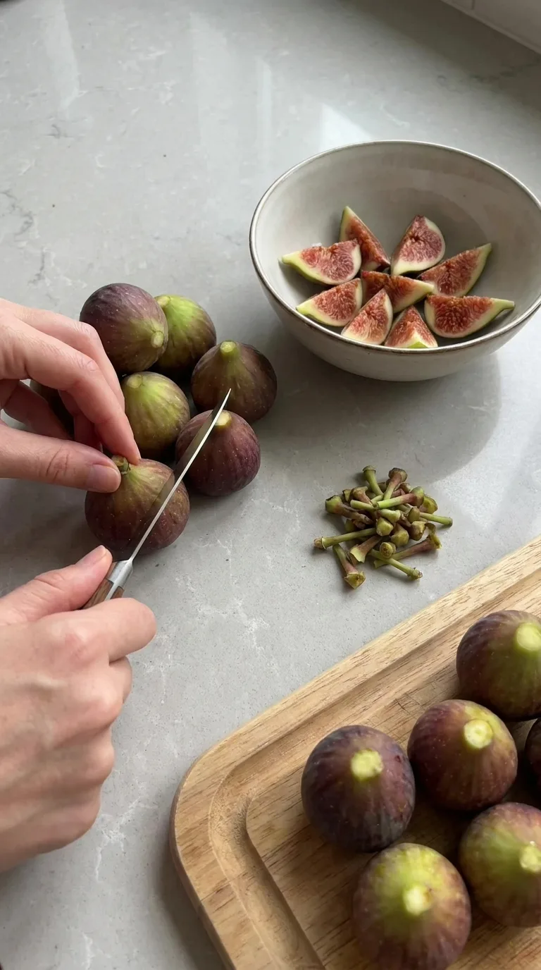 Fig Preserves - Preparation Phase