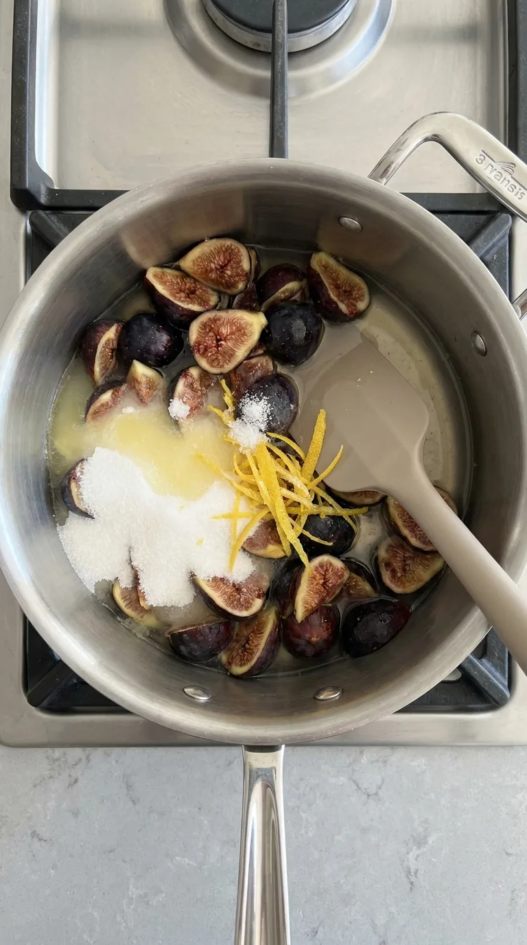 Fig Preserves - Close Up Shot