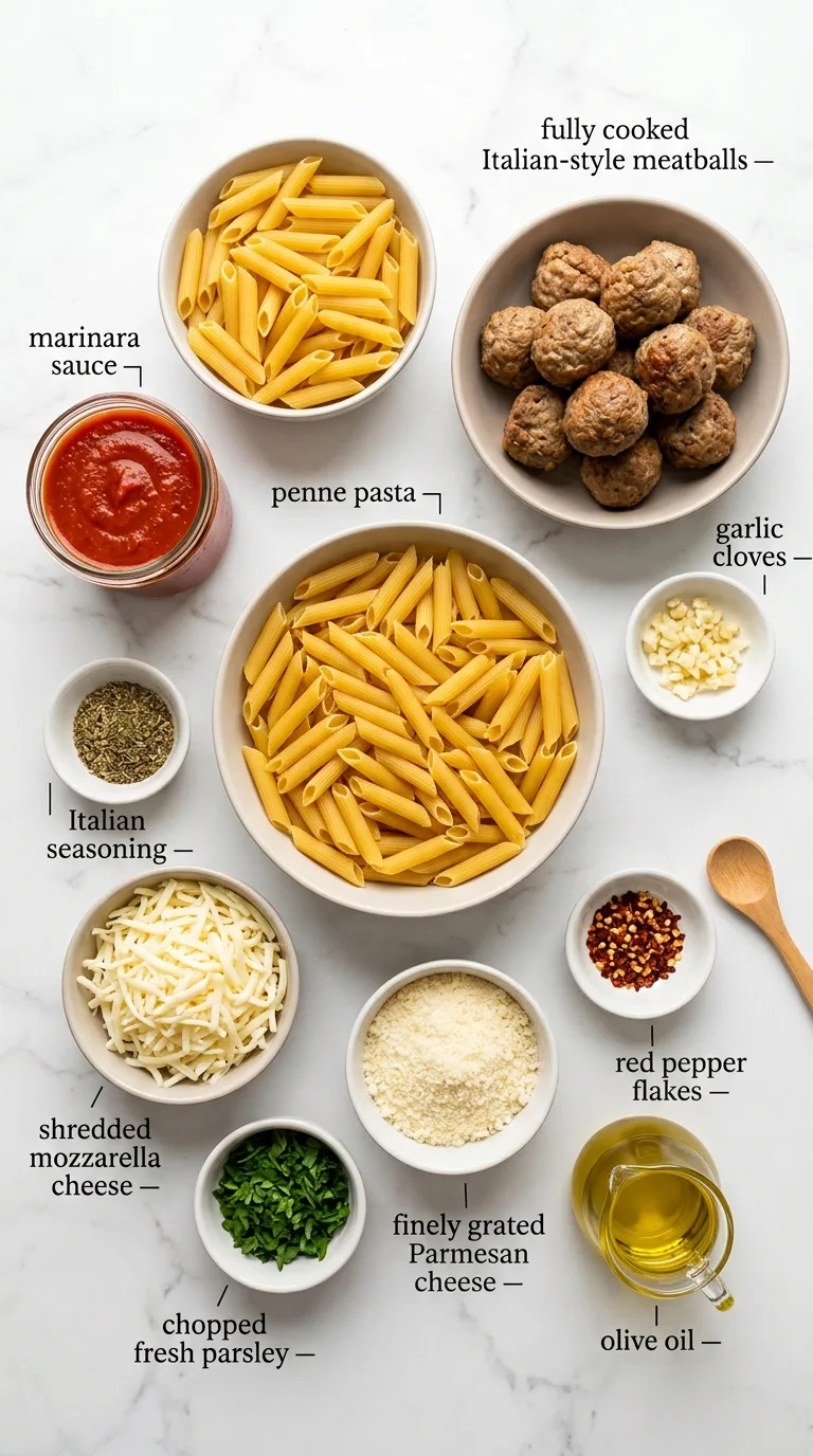 meatball casserole ingredients