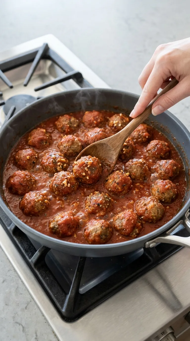 meatball casserole step 3