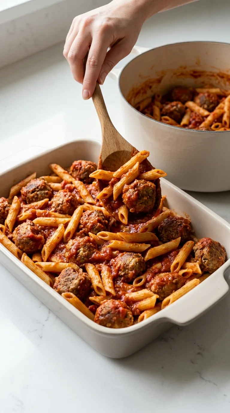 meatball casserole step 5