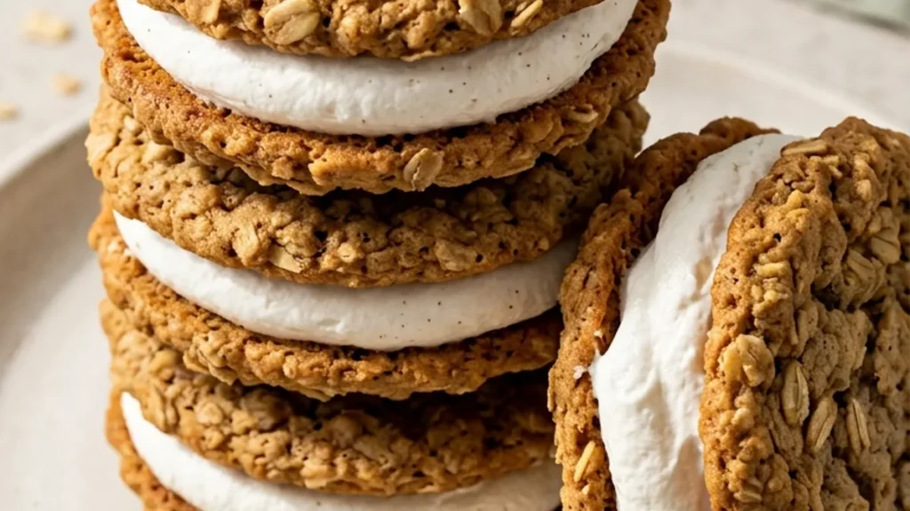 Oatmeal Cream Pies finished recipe
