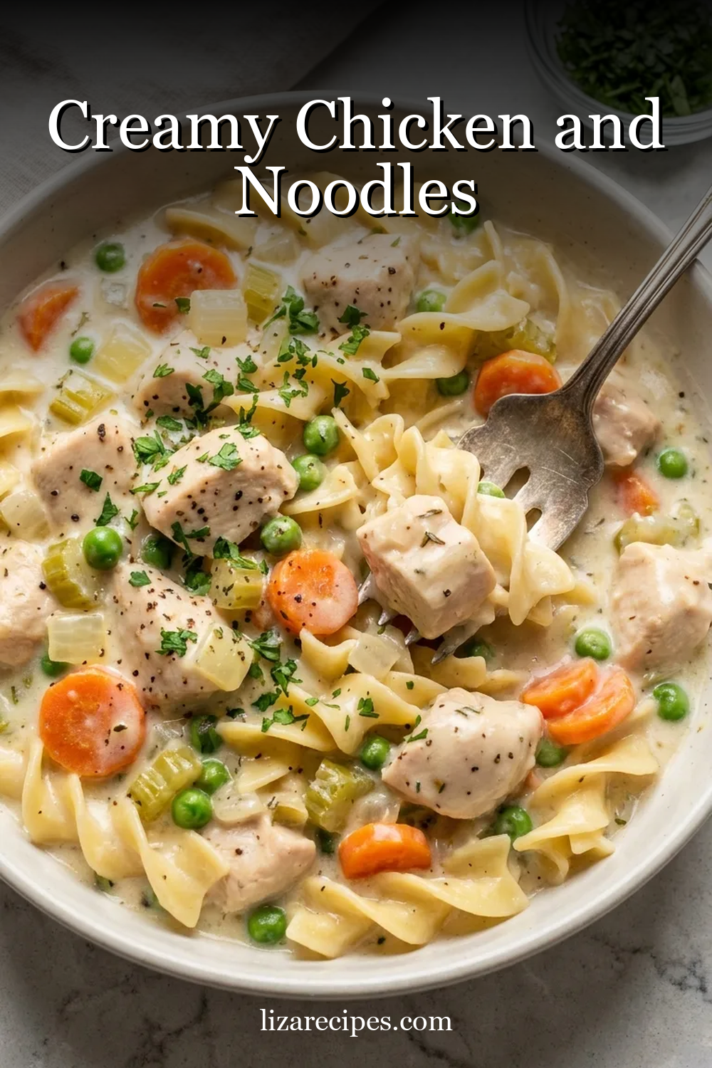 Creamy Chicken and Noodles