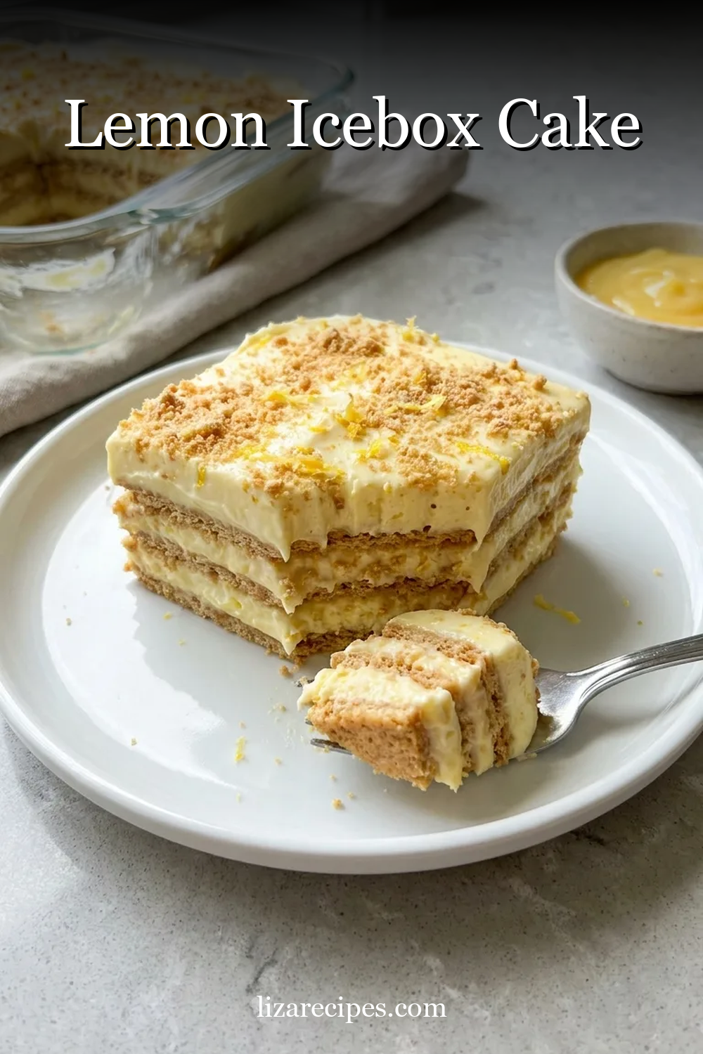 Lemon Icebox Cake