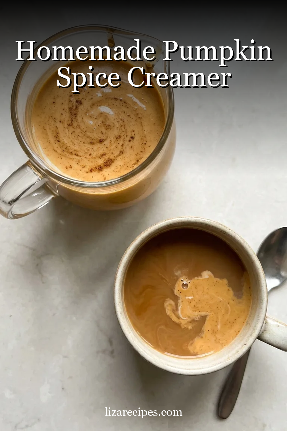 Homemade Pumpkin Spice Creamer
