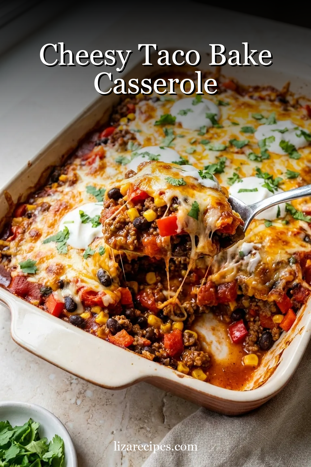Cheesy Taco Bake Casserole