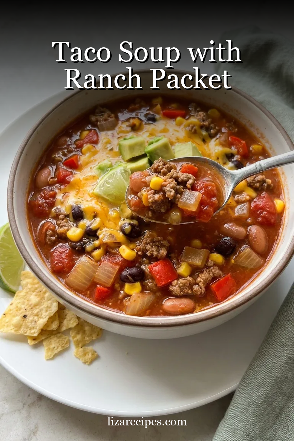 Taco Soup with Ranch Packet