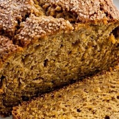 Pumpkin Banana Bread finished recipe