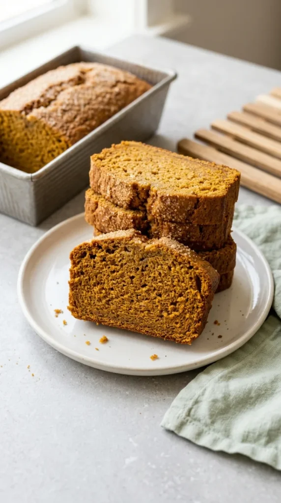 Pumpkin Banana Bread full finished recipe
