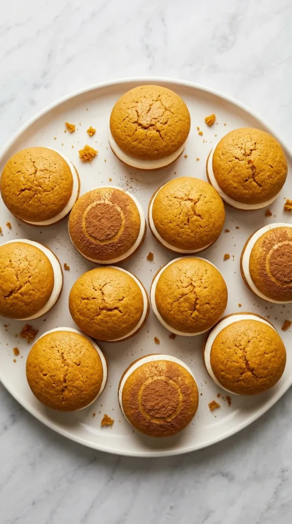 Pumpkin Whoopie Pies full finished recipe